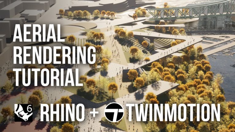 Aerial Rendering with Rhino and Twinmotion | Twinmotion Tutorial Series Part 2